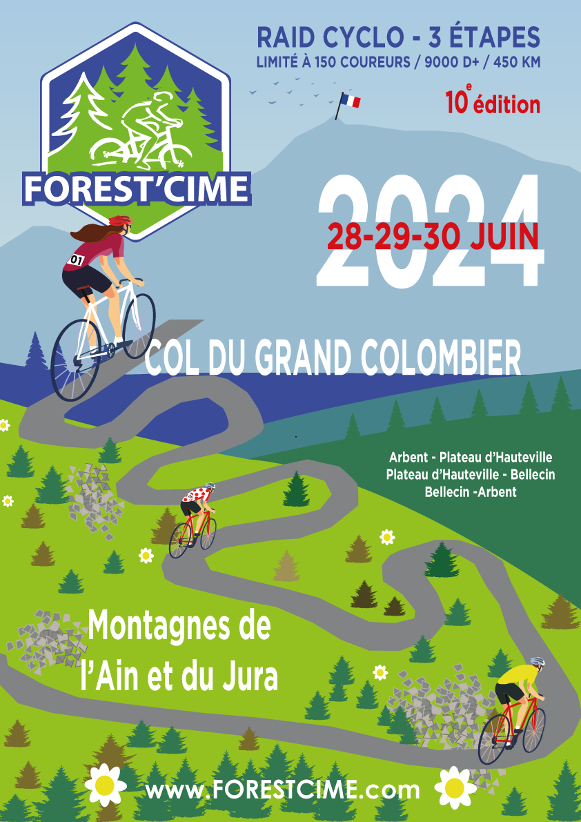 Raid-cyclo-3jours-forestiere-forest'cime-2024-10ans_Recto