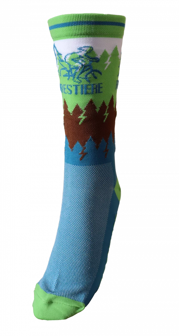 Chaussettes Forestière VTT 2022 avec sapins